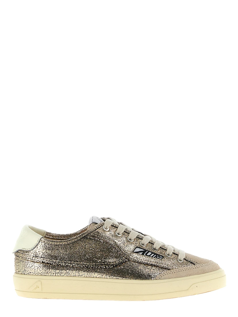 Multicolor Cowhide Low Top Sneakers