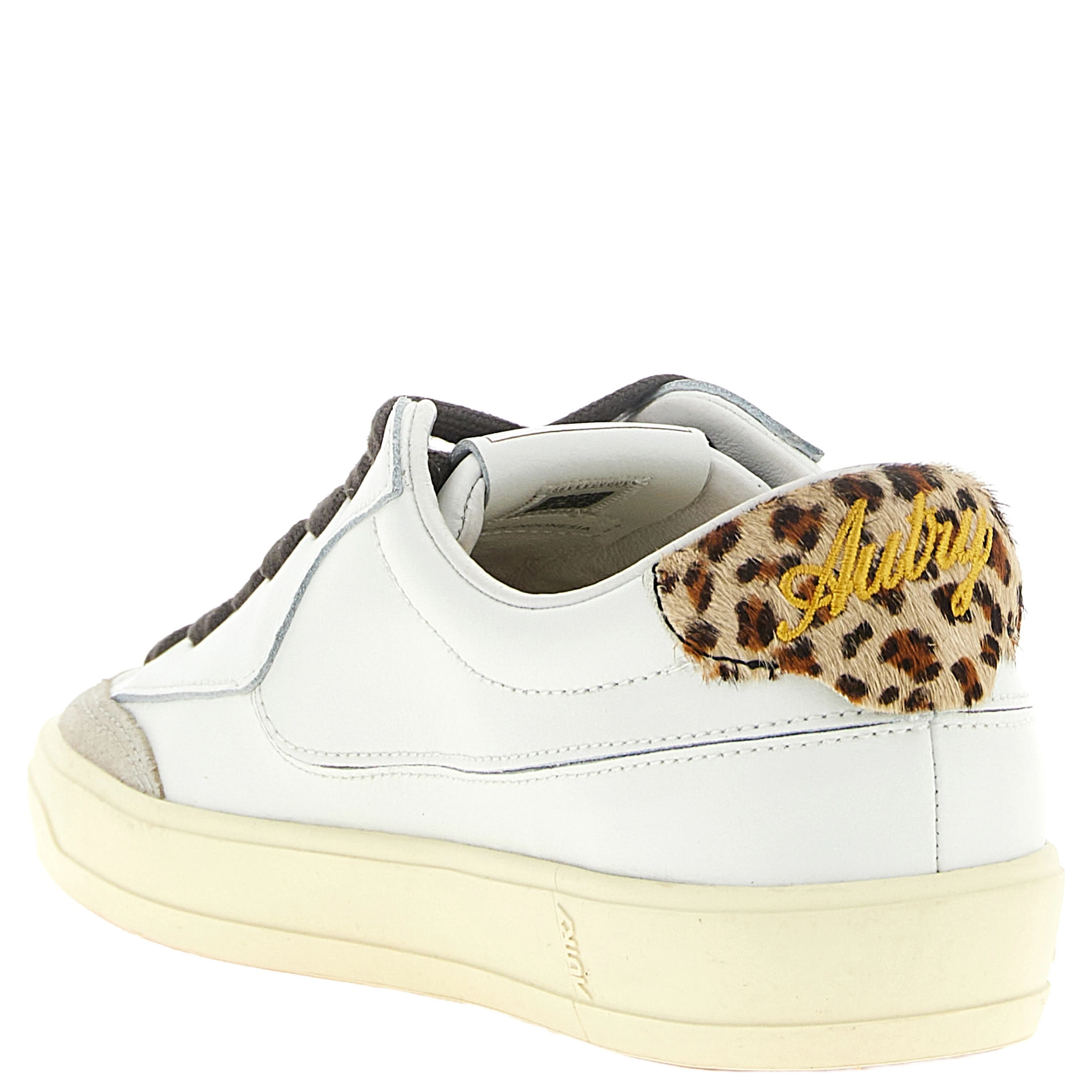 Multicolor Cowhide Low Top Sneakers