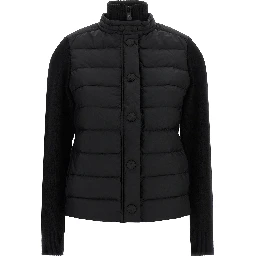 Black Polyamide Cardigan