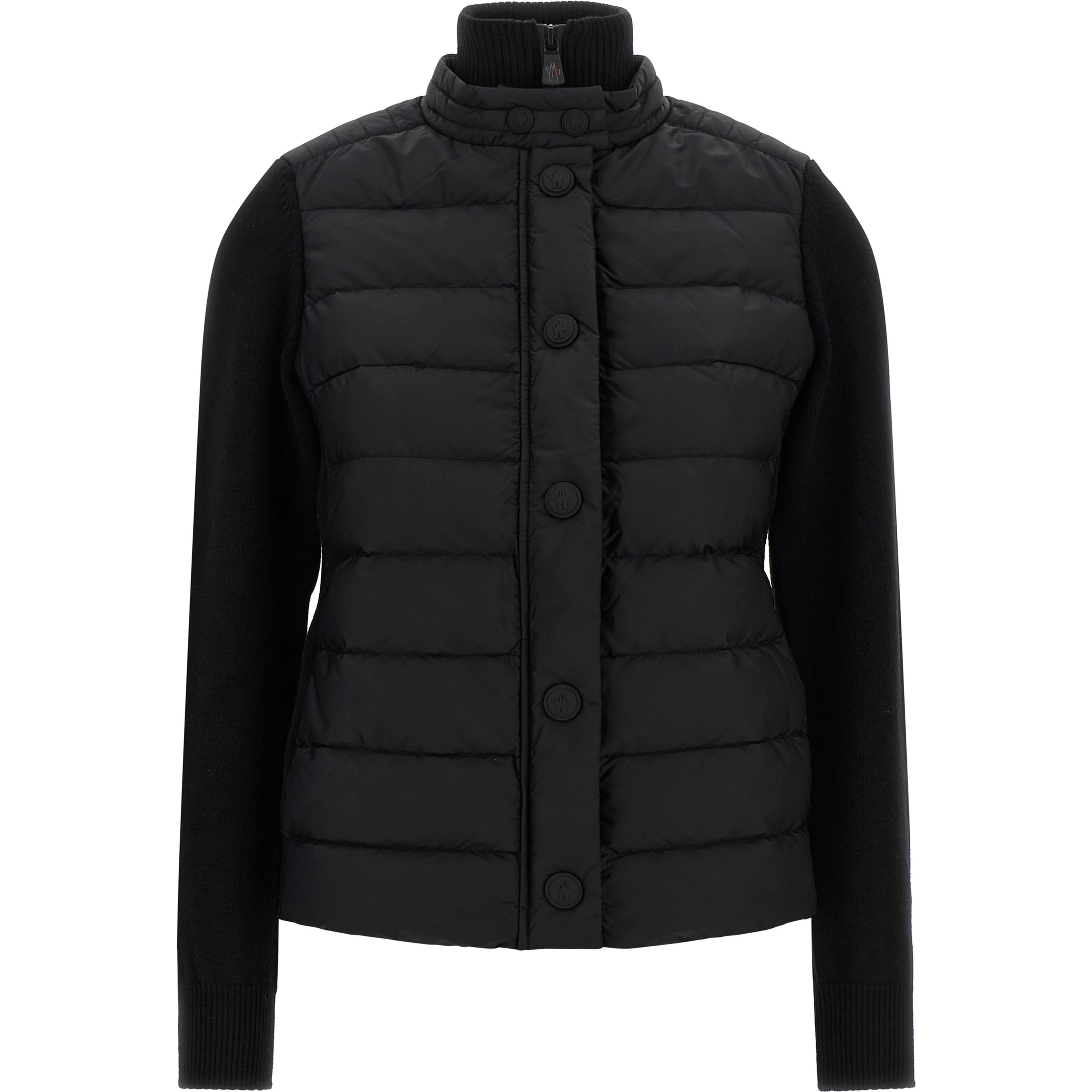 Black Polyamide Cardigan