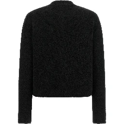 Black Polyamide Full-Length Jacket