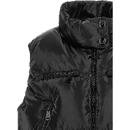 Black Polyethylene Sleeveless Jacket