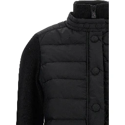 Black Polyamide Cardigan