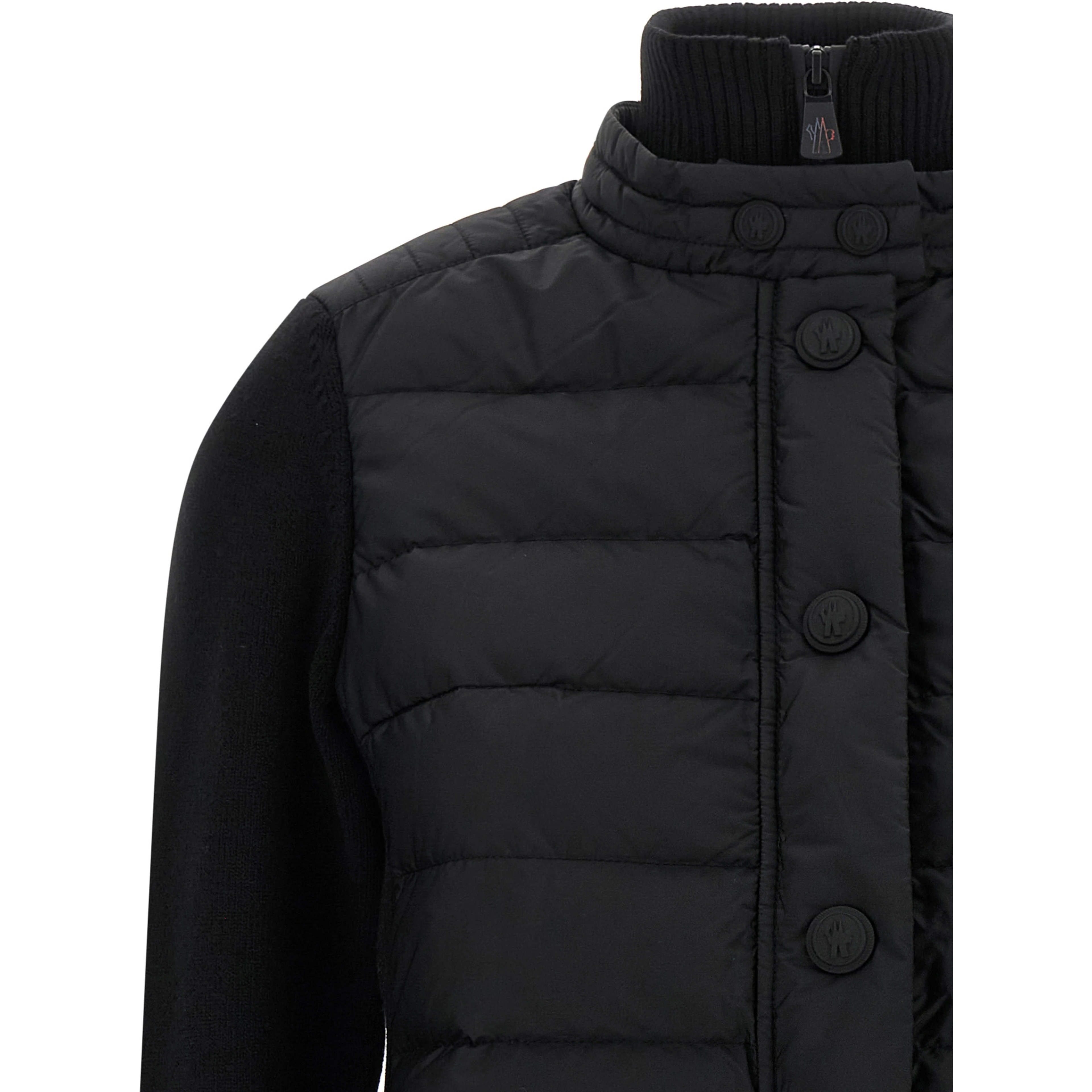 Black Polyamide Cardigan