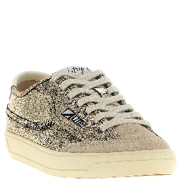Multicolor Cowhide Low Top Sneakers