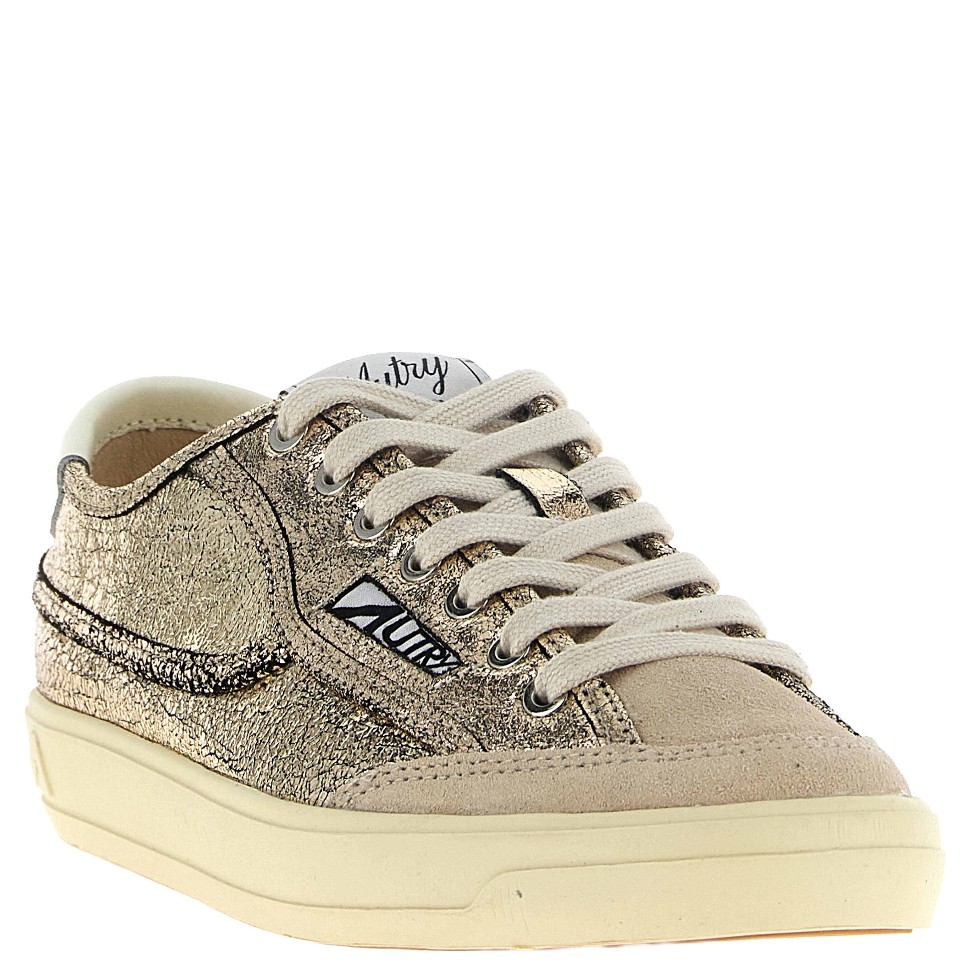 Multicolor Cowhide Low Top Sneakers