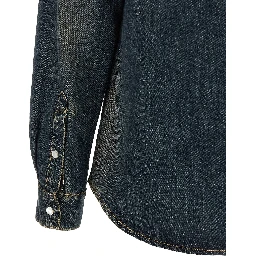 Blue Cotton Blouse