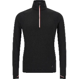 Black Polyamide Sweatshirt