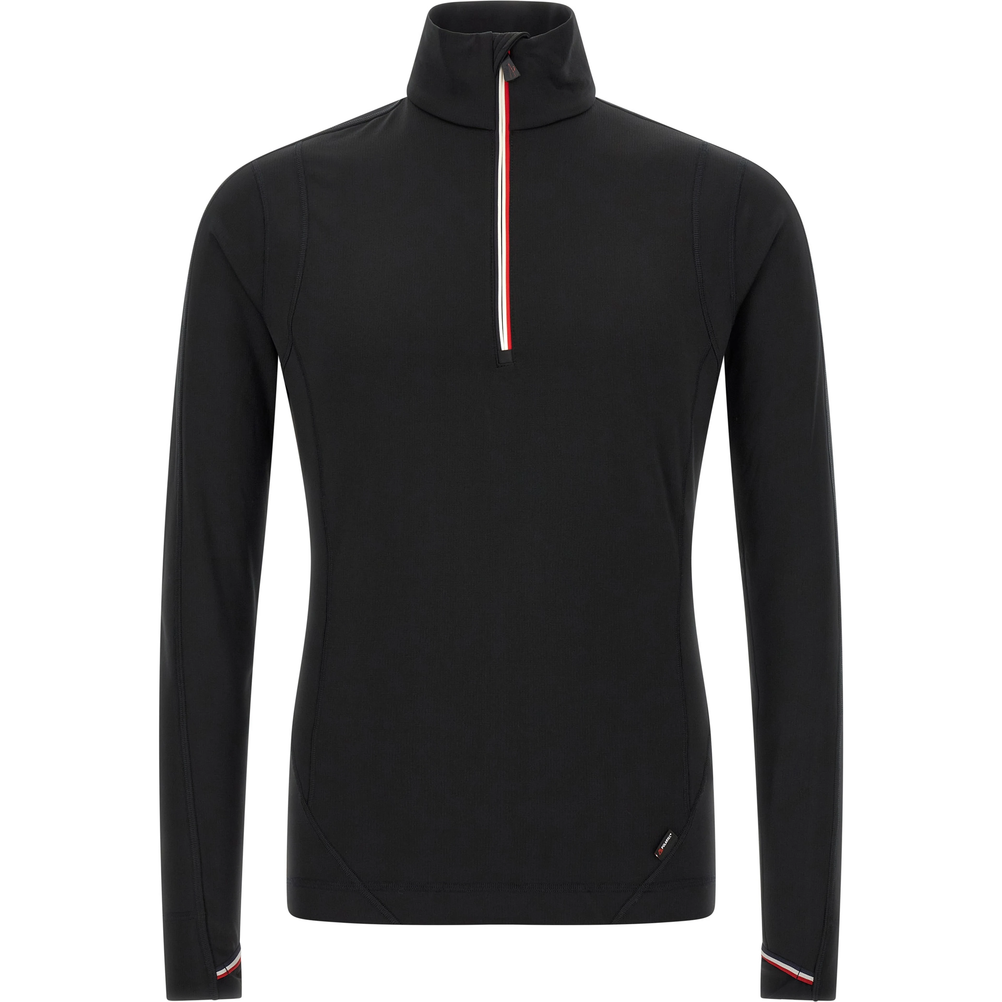 Black Polyamide Sweatshirt