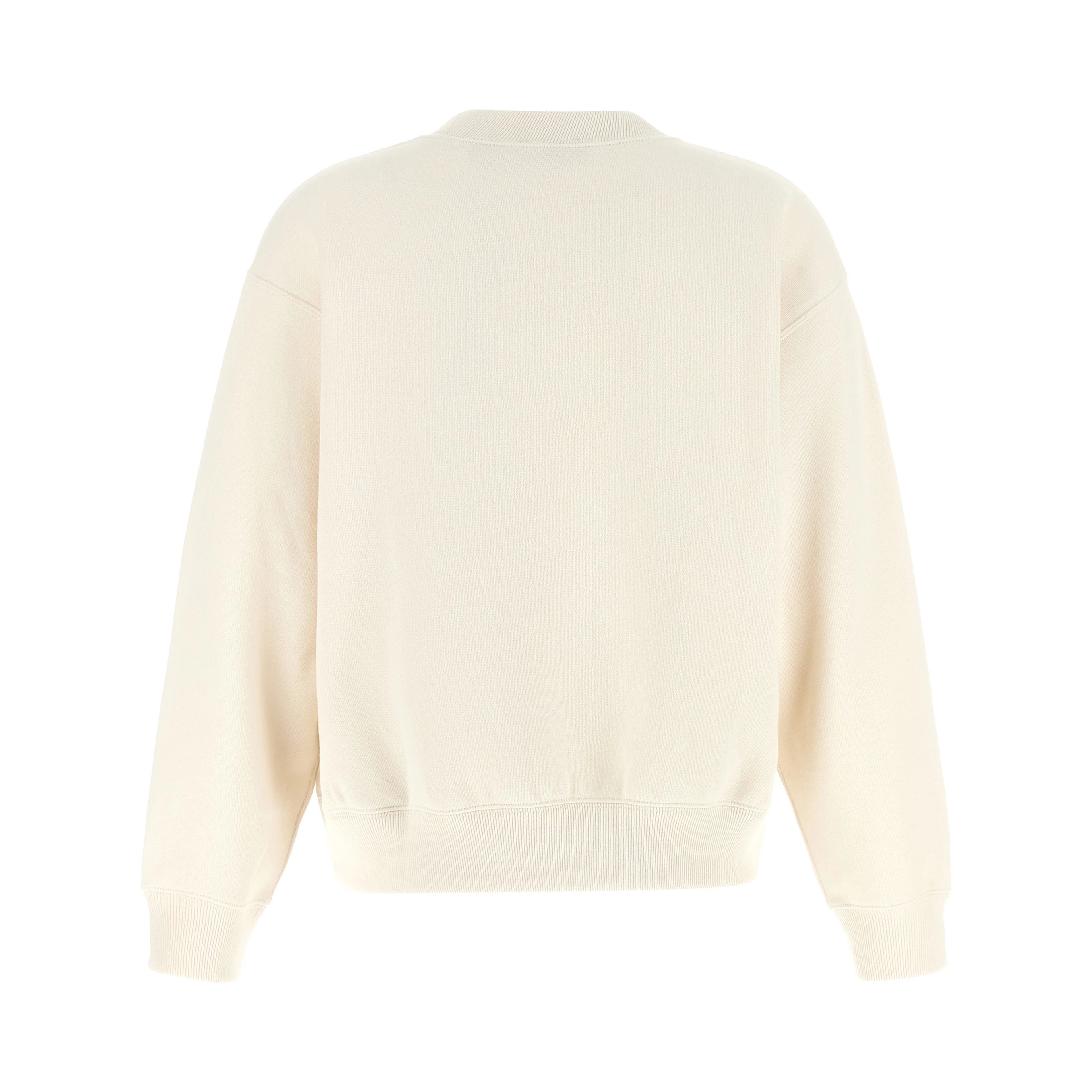 White Cotton Sweatshirt