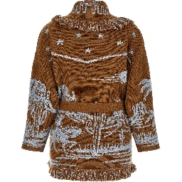Brown Cashmere Cardigan