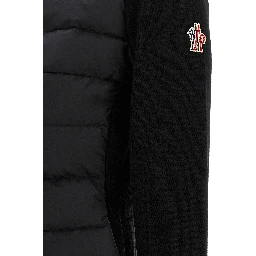 Black Polyamide Cardigan