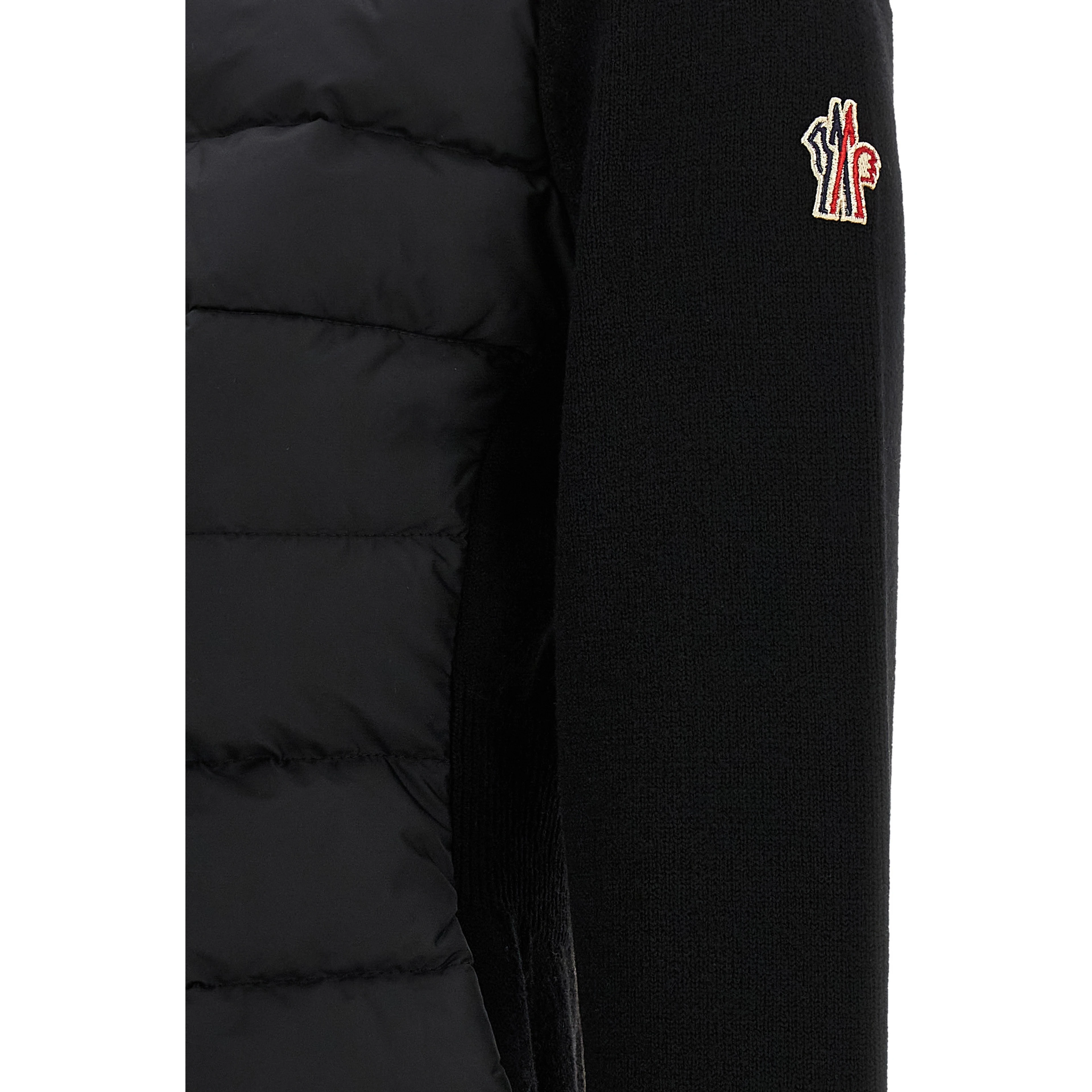 Black Polyamide Cardigan