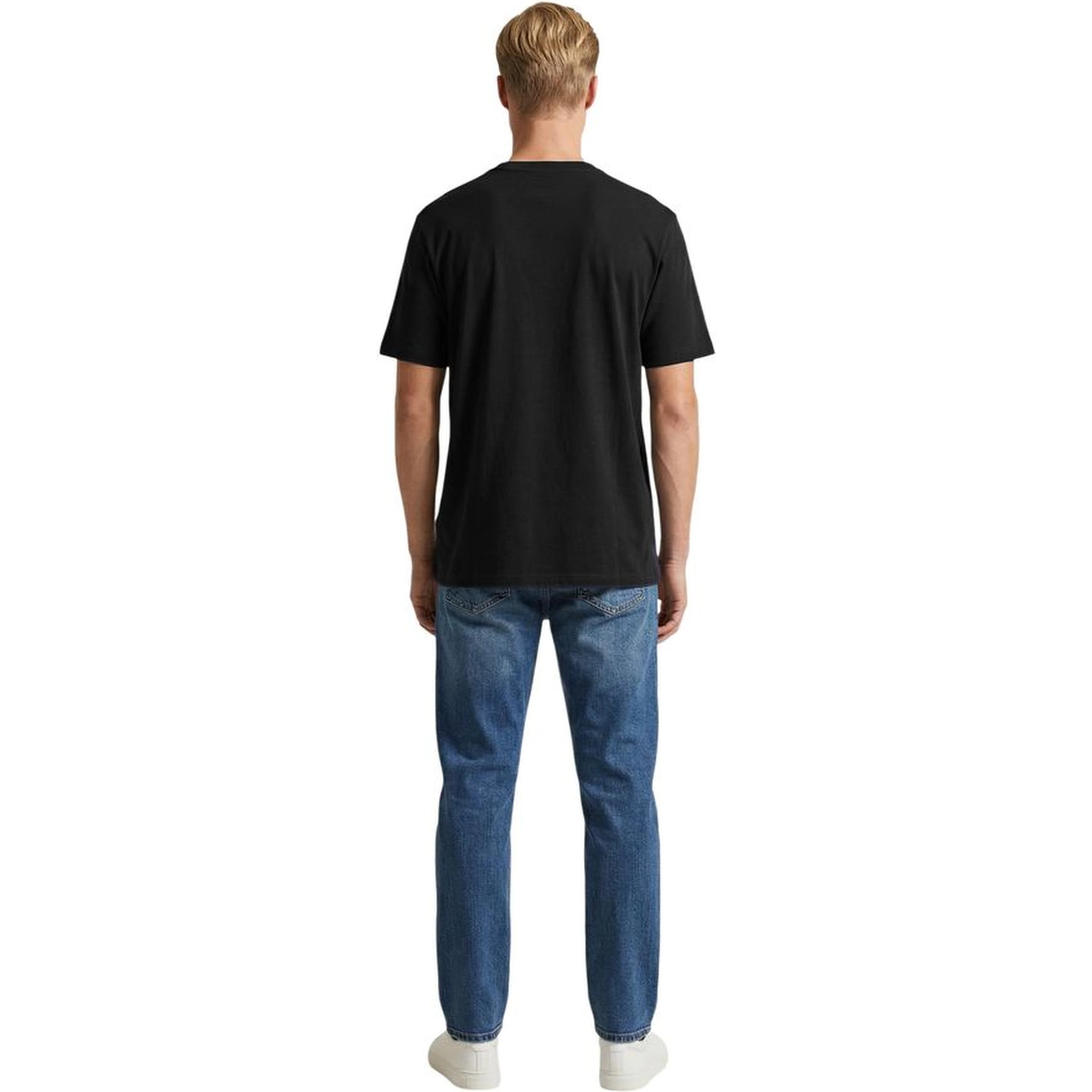 Black Cotton T-Shirt