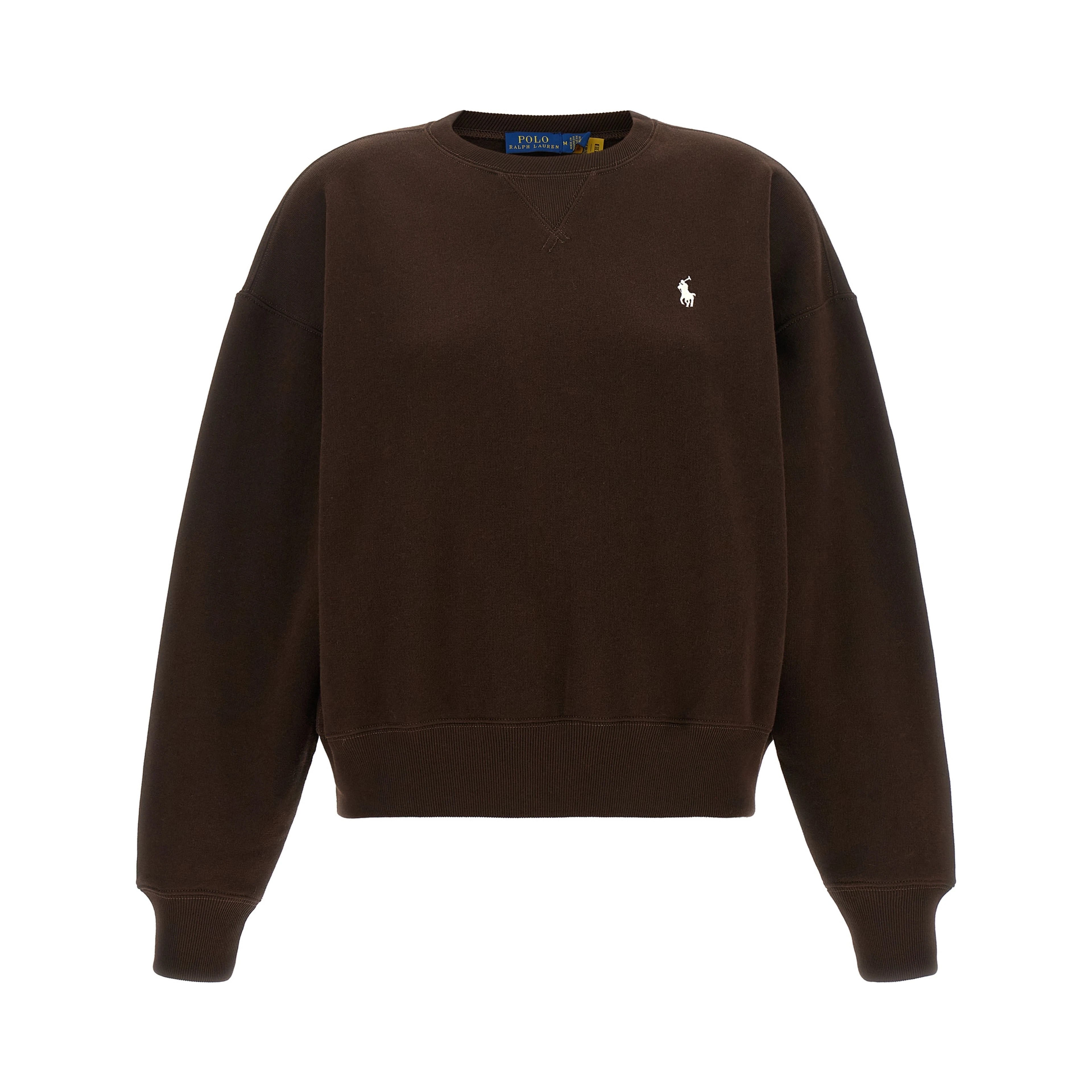 Brown Cotton Sweatshirt