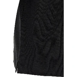 Black Cotton Polo Shirt