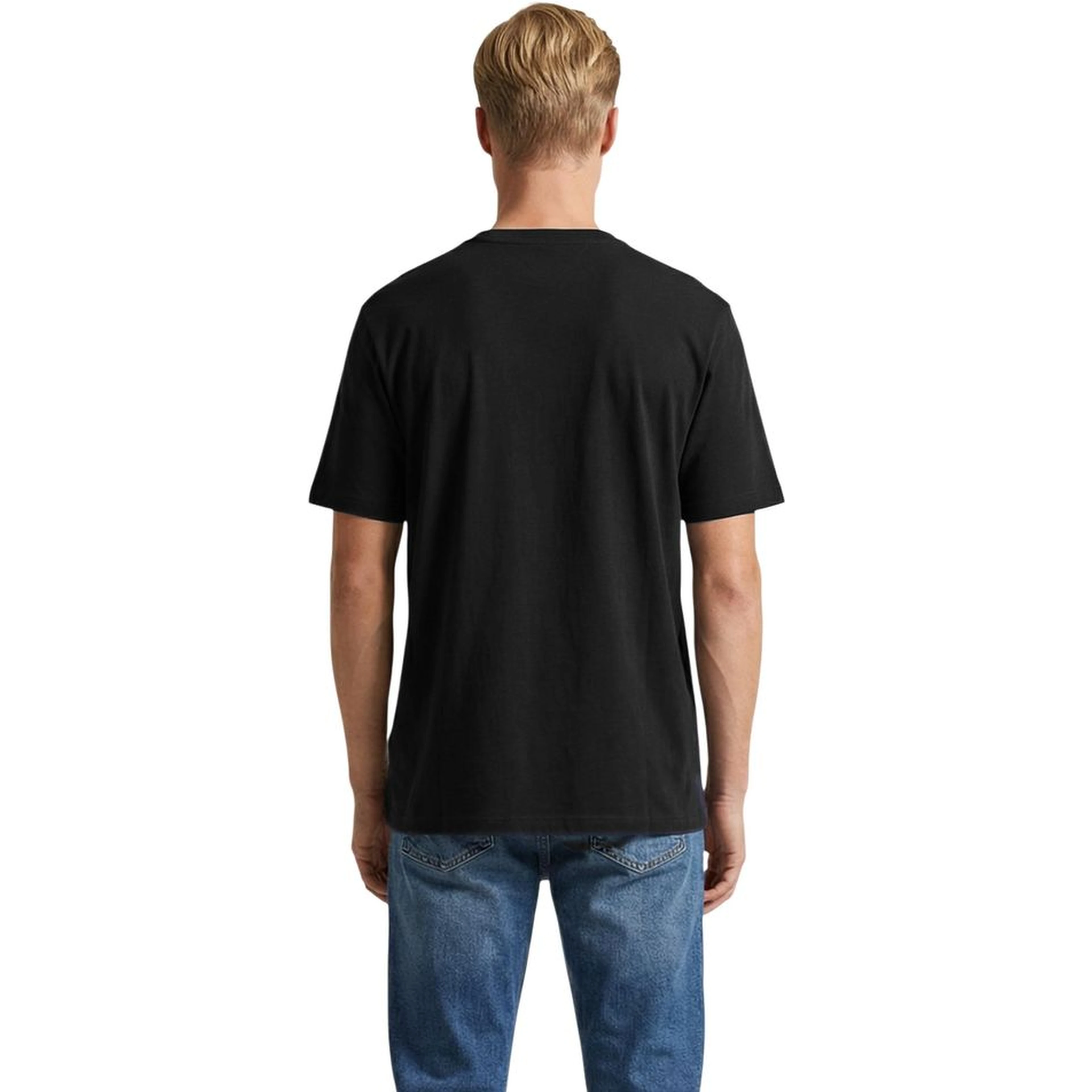 Black Cotton T-Shirt