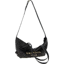 Black Polyamide Tote Bag