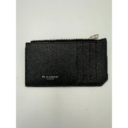 SAINT LAURENT Zip in Deerskin Cardholder