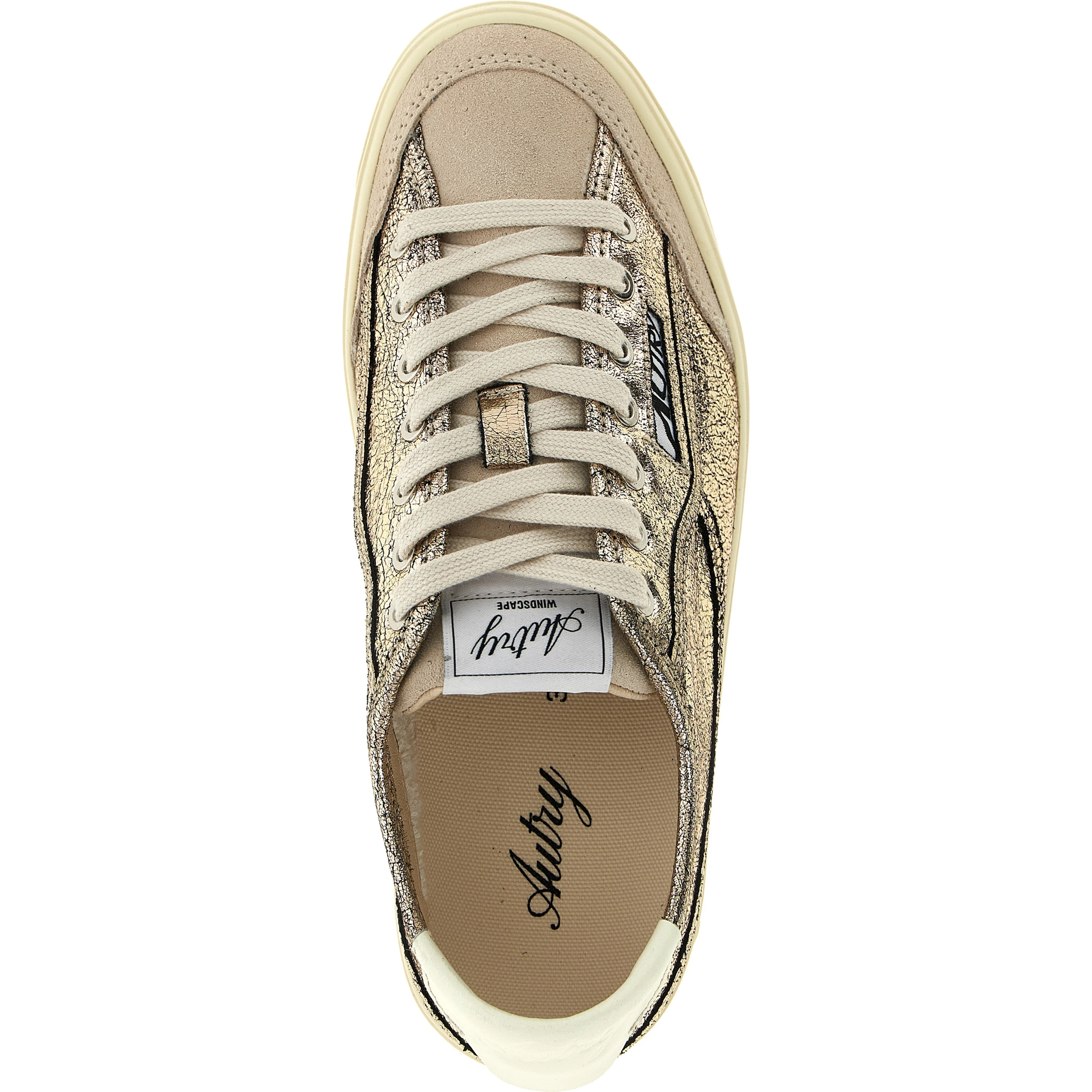 Multicolor Cowhide Low Top Sneakers