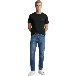 Black Cotton T-Shirt