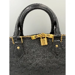 LOUIS VUITTON Alma GM in Ostrich Leather Handbag