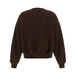 Brown Cotton Sweatshirt