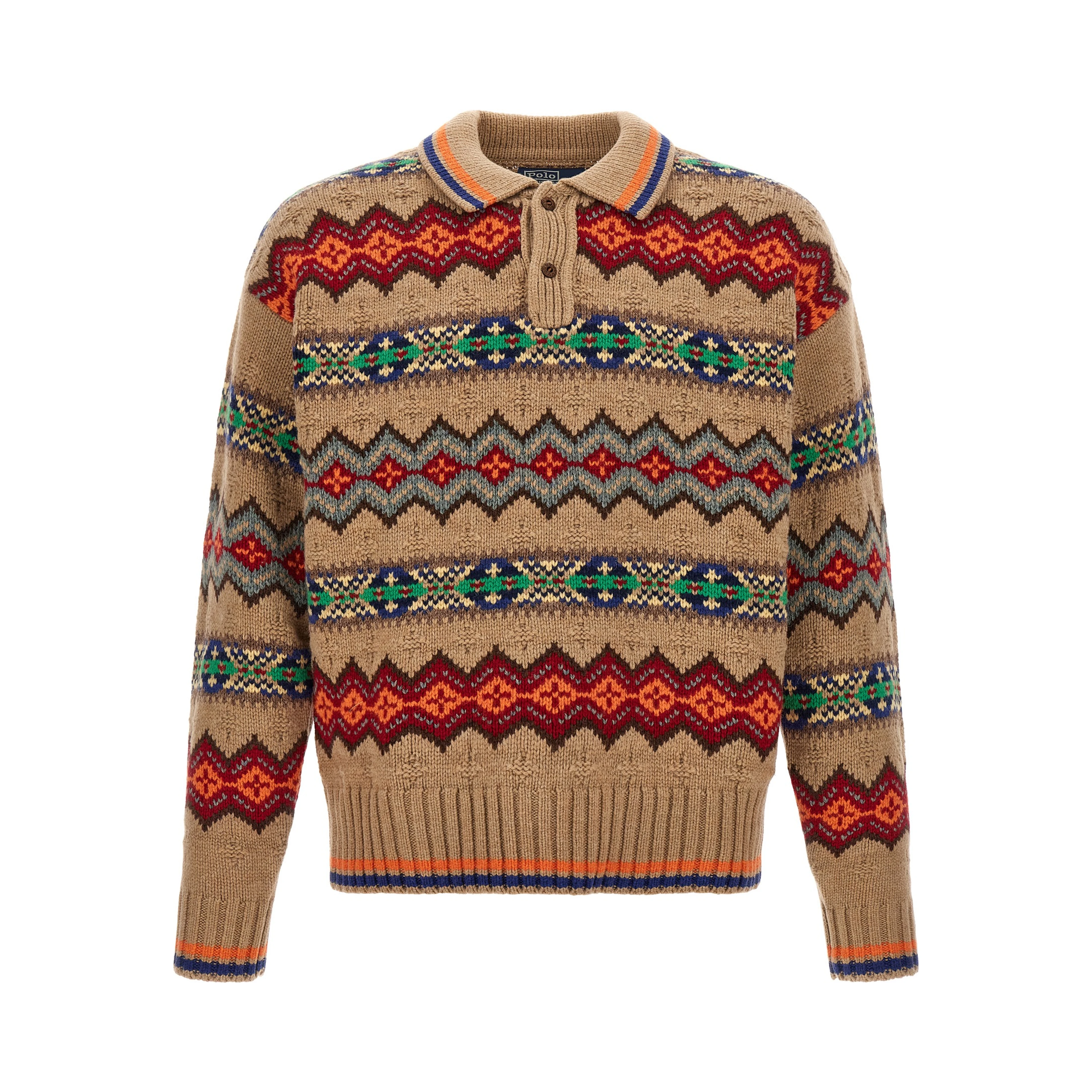 Multicolor Wool Cardigan