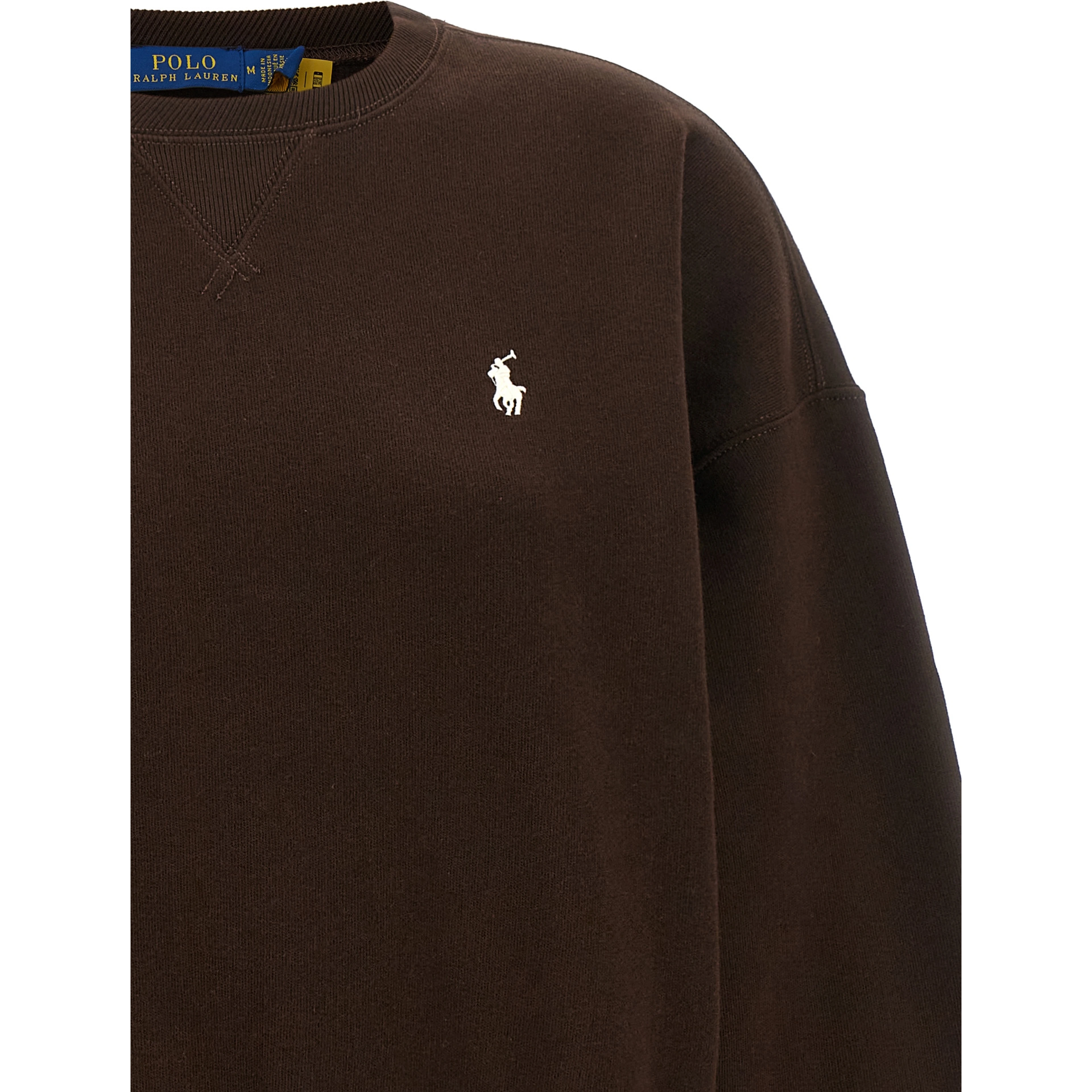 Brown Cotton Sweatshirt