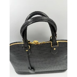 LOUIS VUITTON Alma GM in Ostrich Leather Handbag