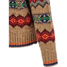 Multicolor Wool Cardigan