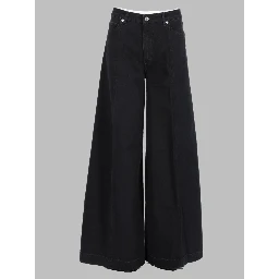 Jeans Ampio In Cotone