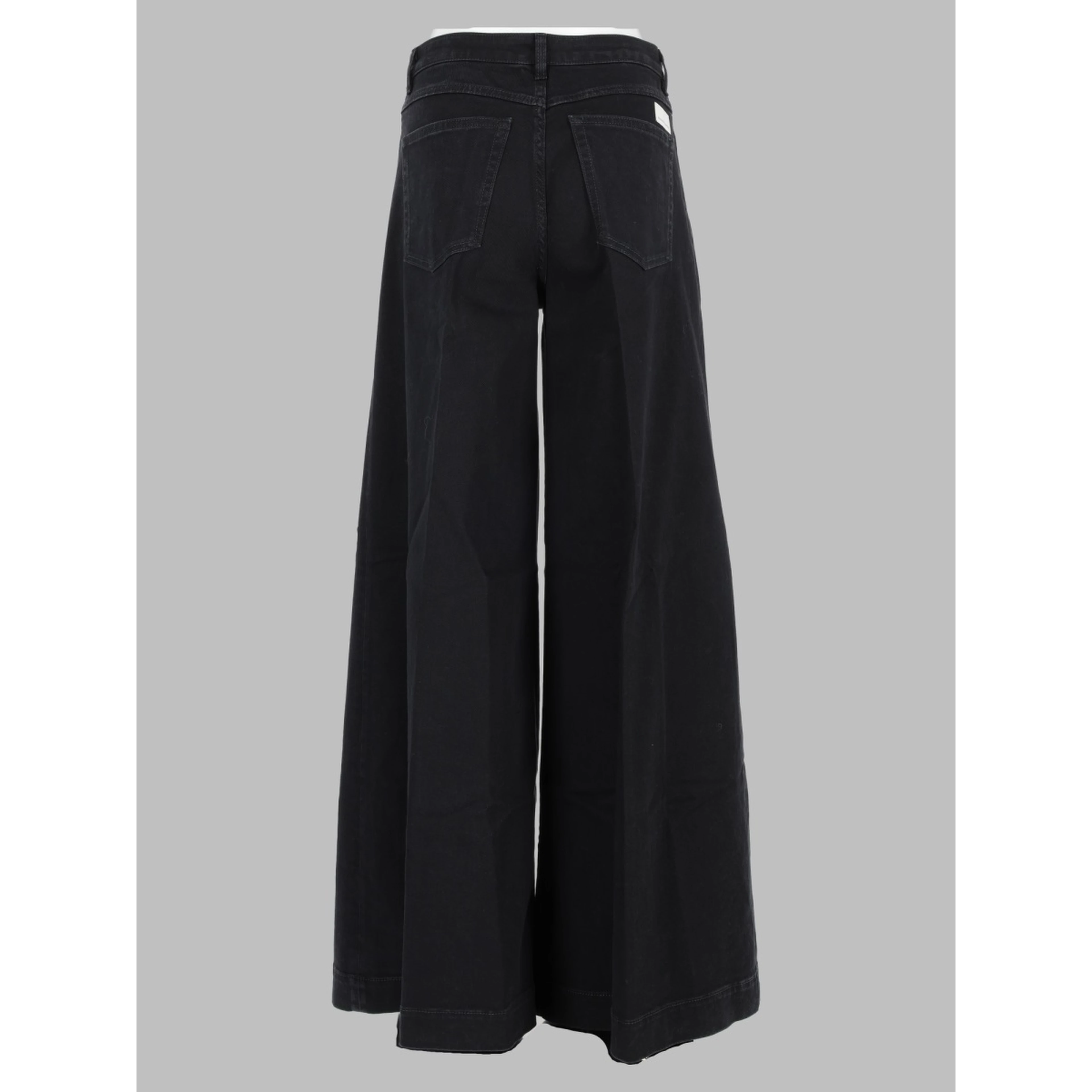 Jeans Ampio In Cotone