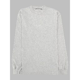 T-Shirt con Logo a Maniche Lunghe