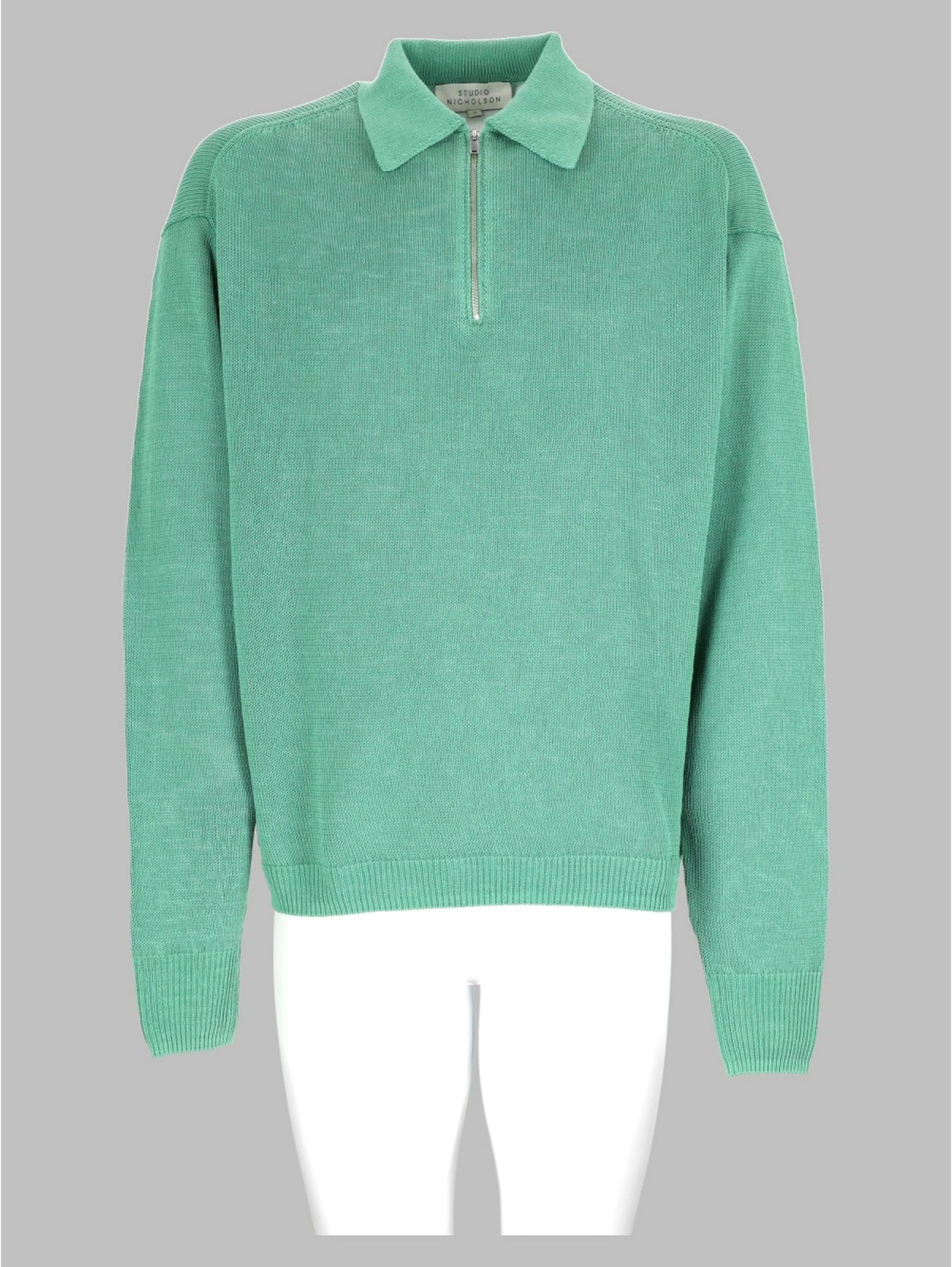 Polo In Maglia In Filato Di Carta
