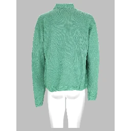 Polo In Maglia In Filato Di Carta