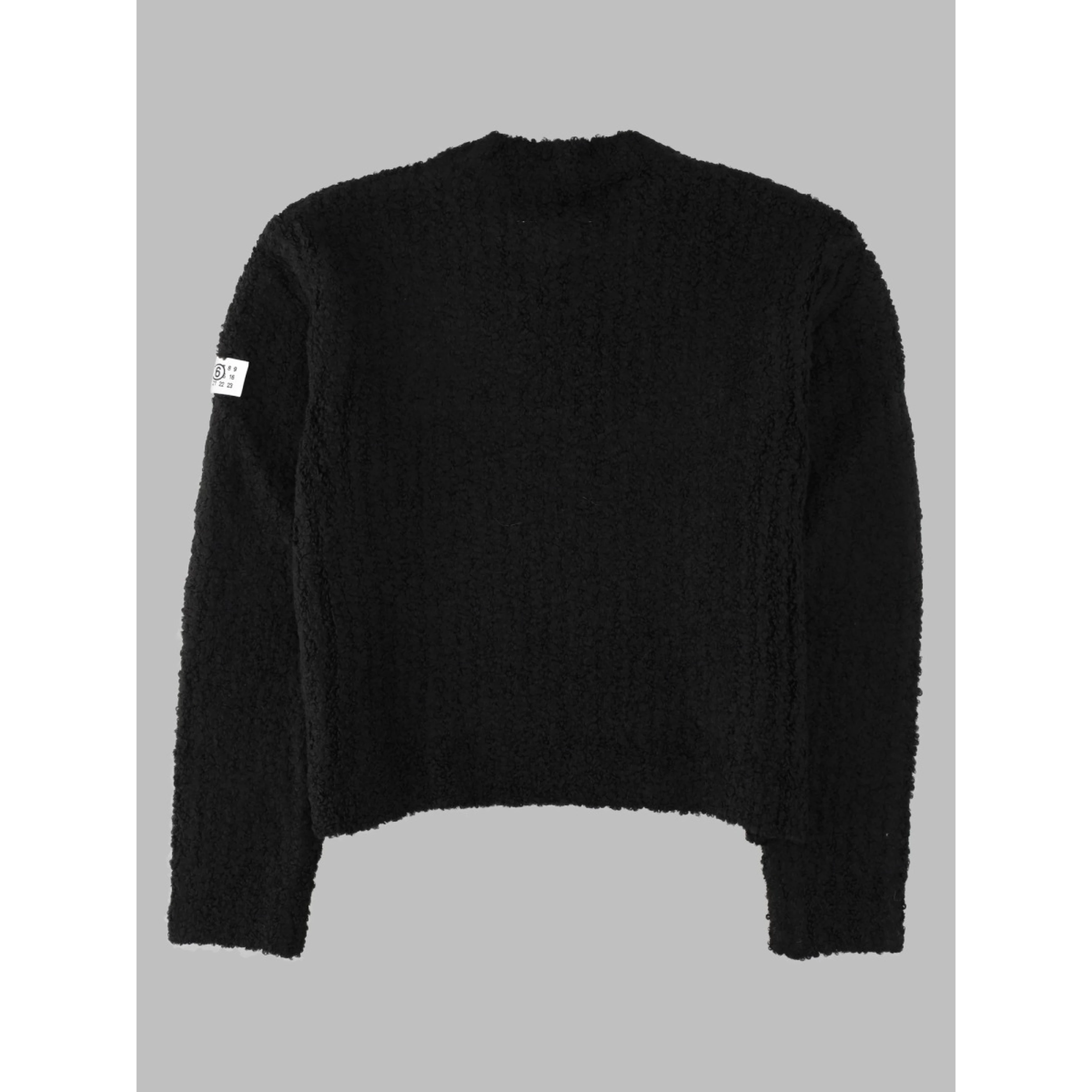 Maglia Testurizzata Effetto Bouclé