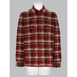 Overshirt "Plaid Work" In Cashmere