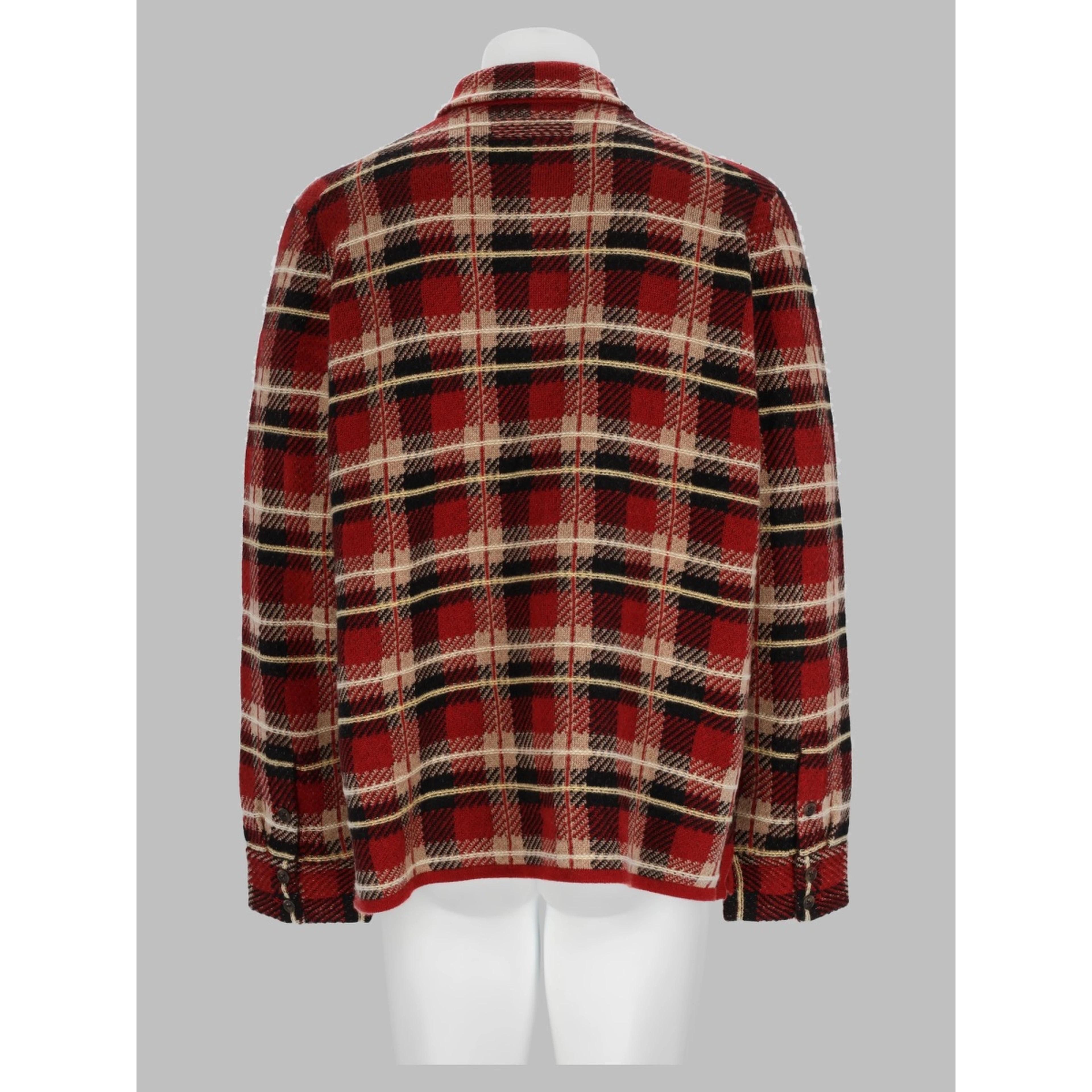 Overshirt "Plaid Work" In Cashmere