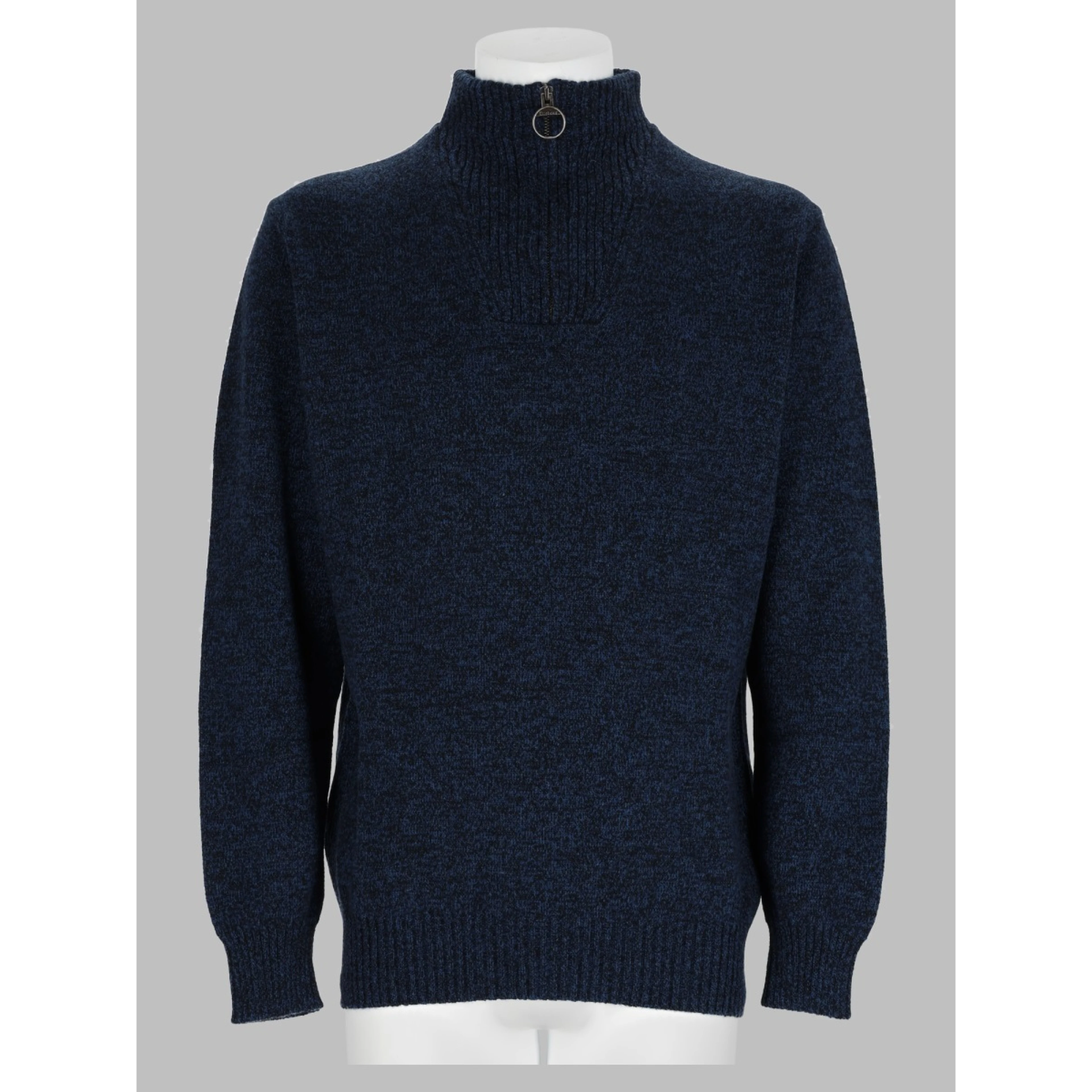 Maglia In Lana Con Zip