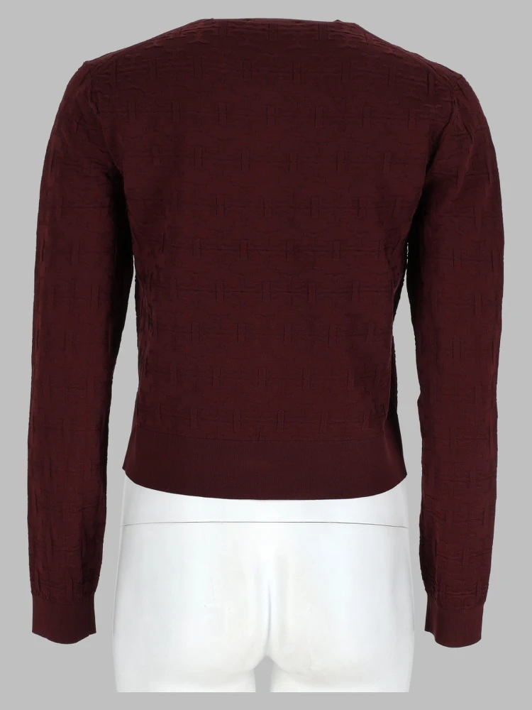 Cardigan in Jacquard T Monogram alternative