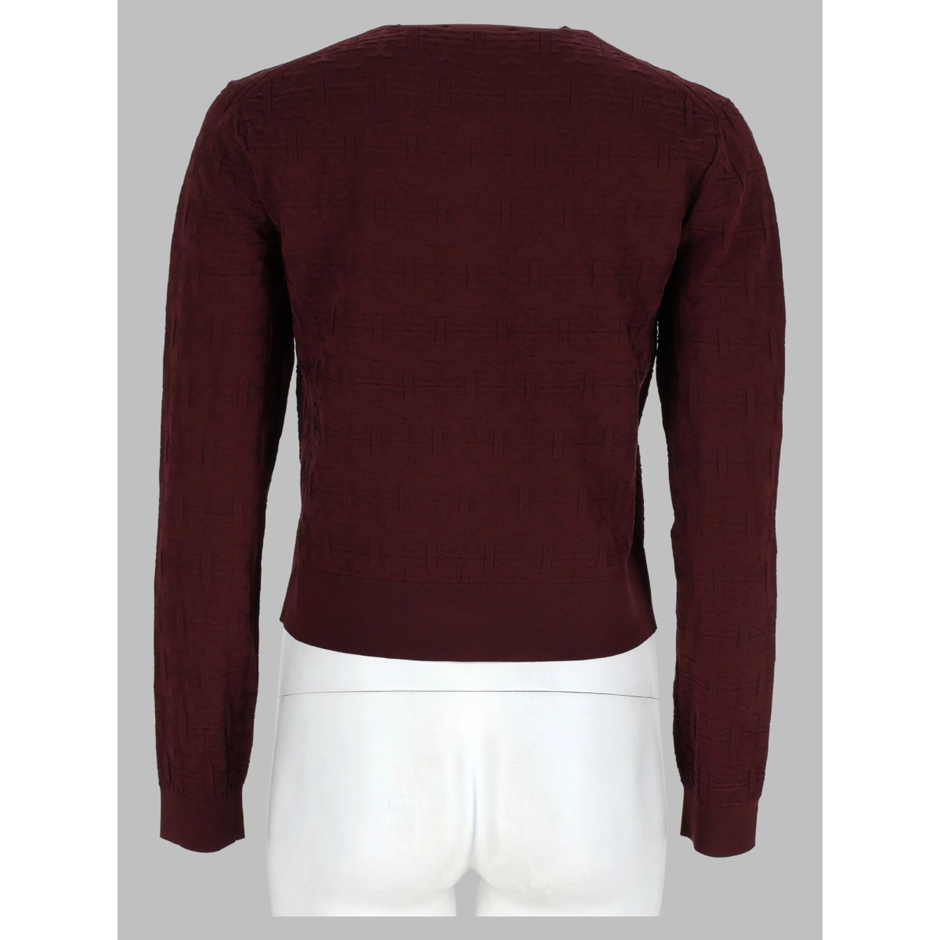 Cardigan in Jacquard T Monogram