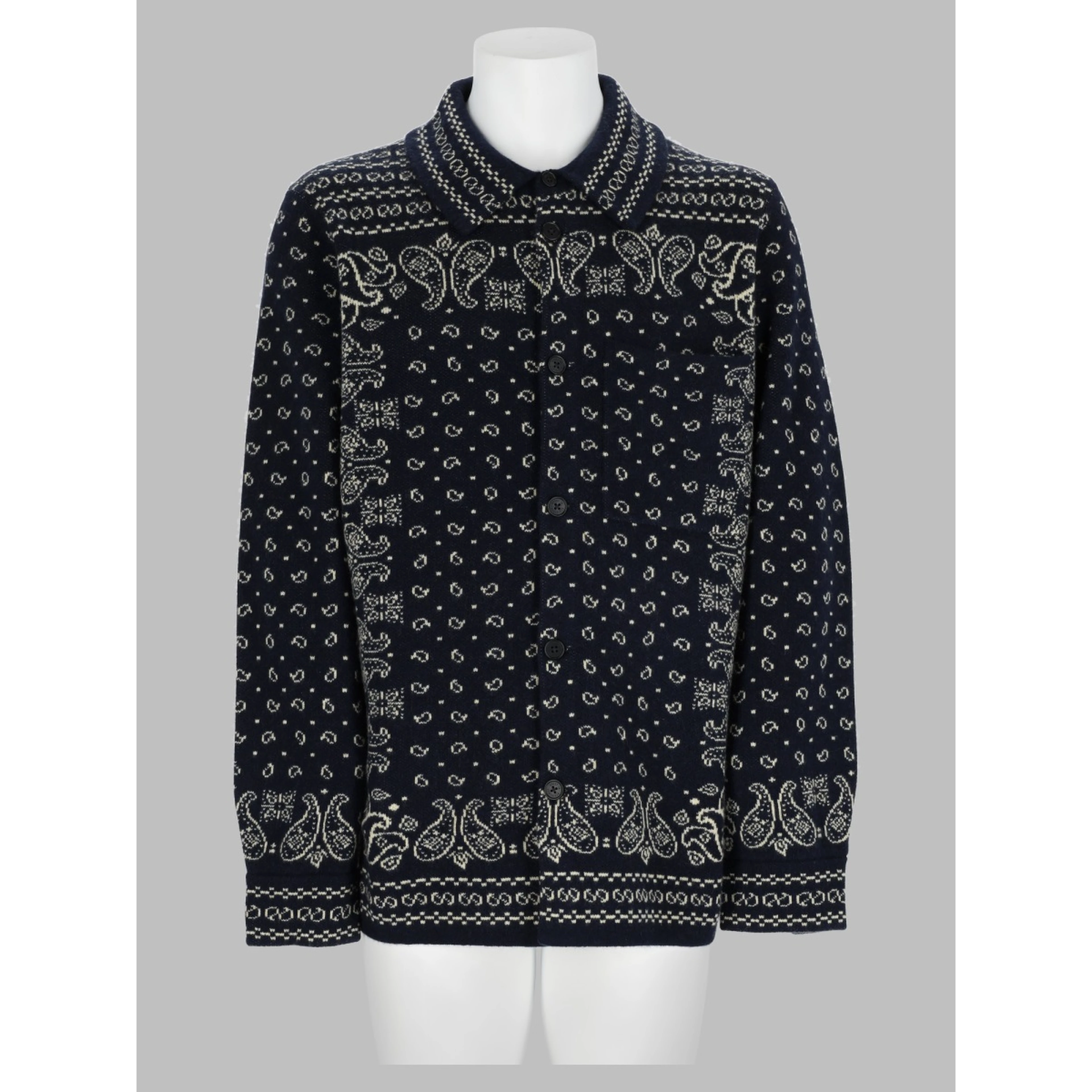 Overshirt In Maglia Di Cashmere