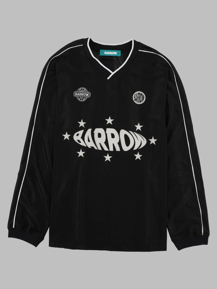 T-Shirt a Manica Lunga Con Stampa