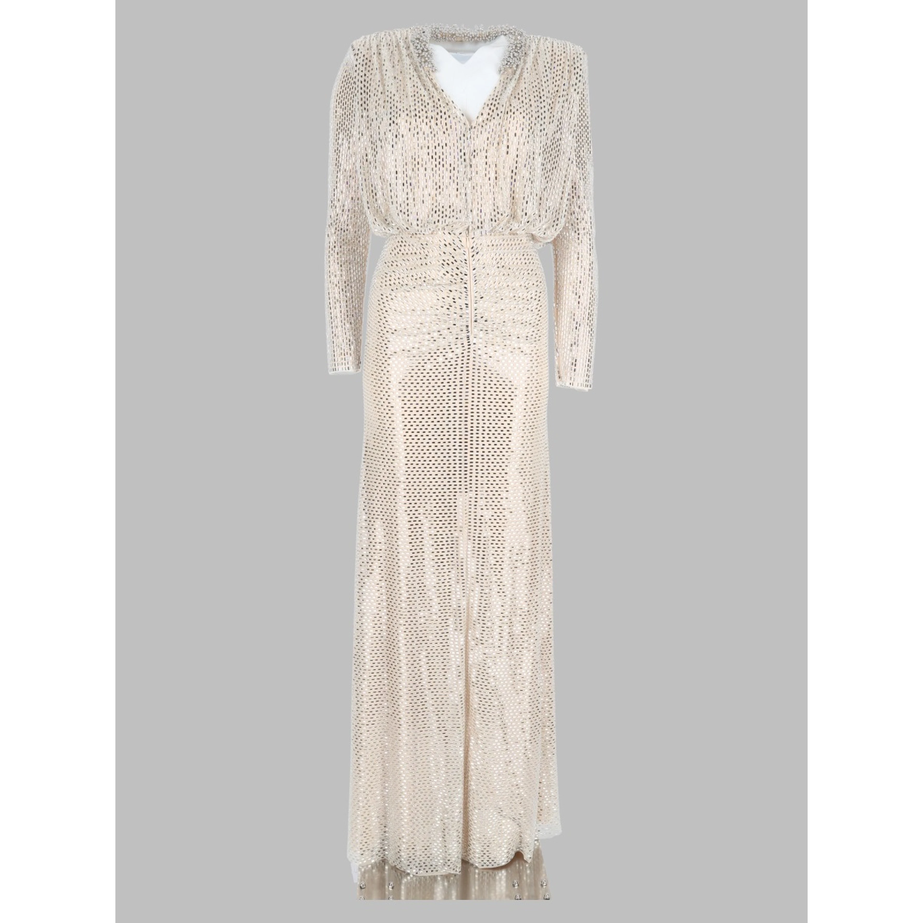 Abito Lungo Con Strass