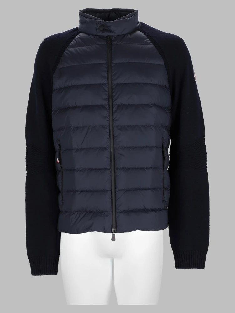 Cardigan Imbottito con Zip
