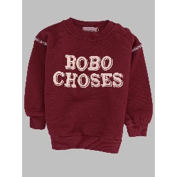 bobo choses embossed sweatshirt