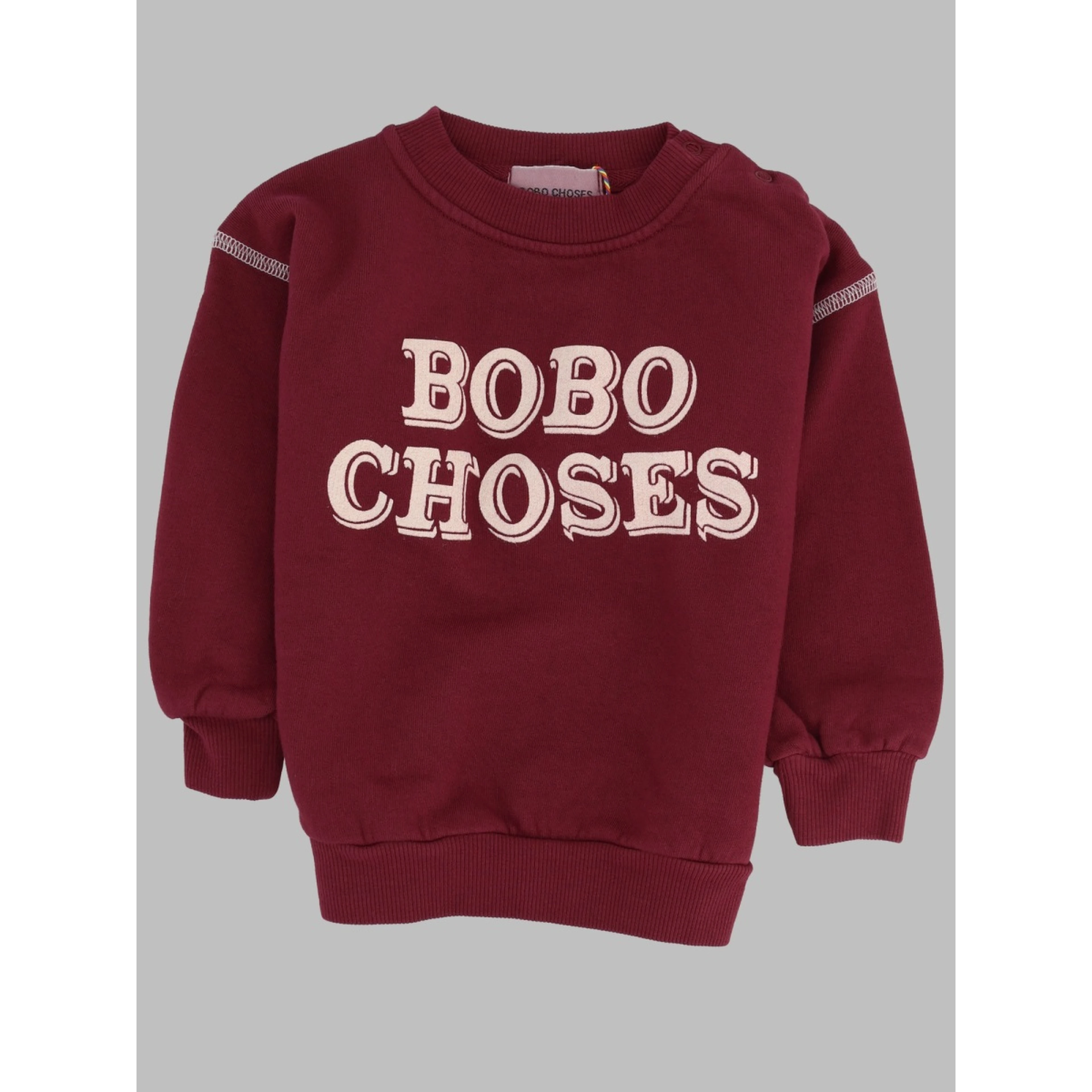 bobo choses embossed sweatshirt