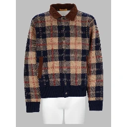 Bomber In Lana e Cashmere Tartan
