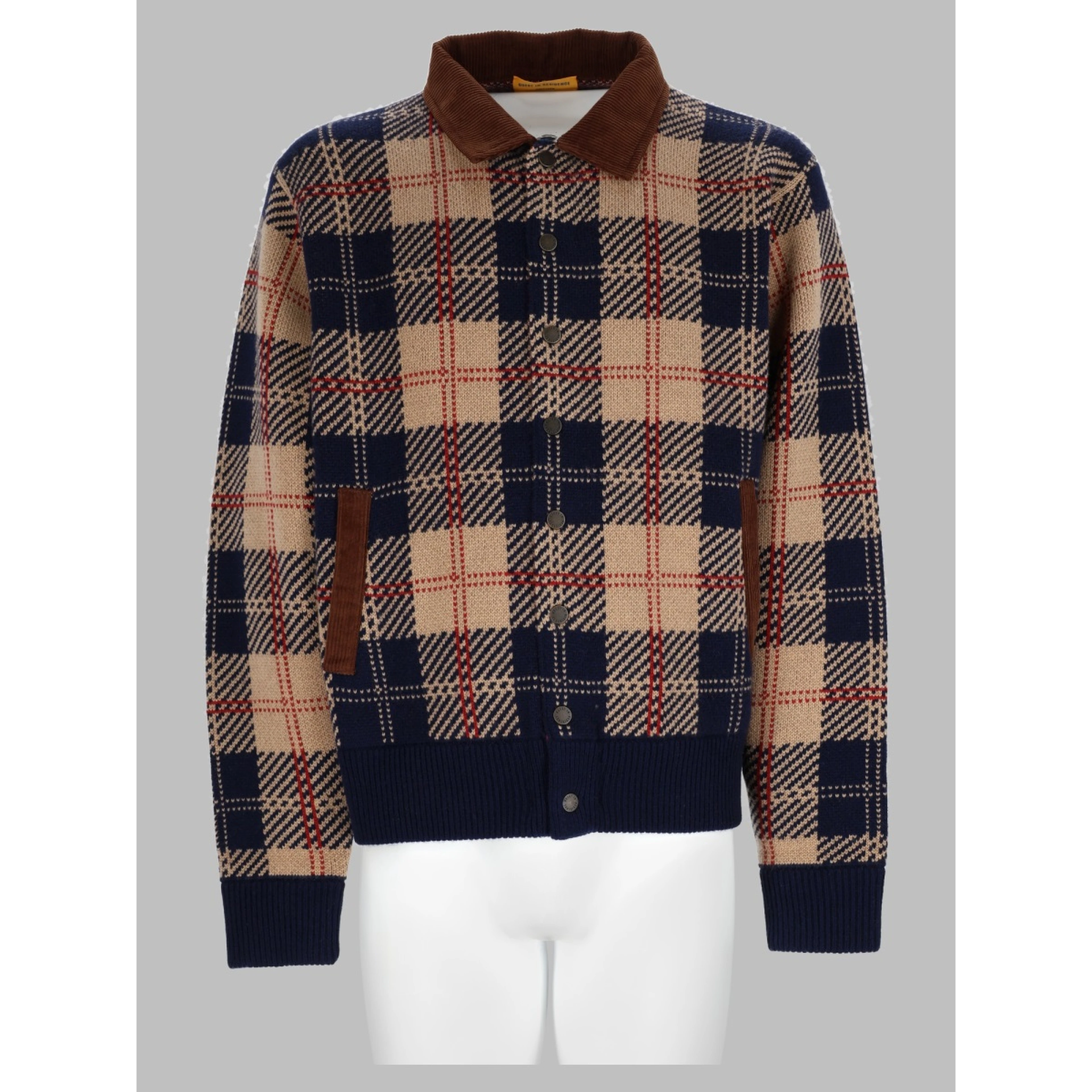 Bomber In Lana e Cashmere Tartan